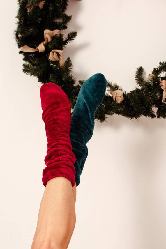 553/554 Calcetines de dormir Wellsoft Smooth De Lafense - verde