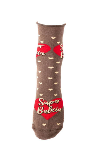 K90Z Calcetines Abuela sin prensar Moda Italiana