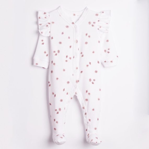 Nicol Hania 226031 Pijama de algodón para bebé con flores