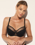 Sujetador semiacolchado Maxi negro