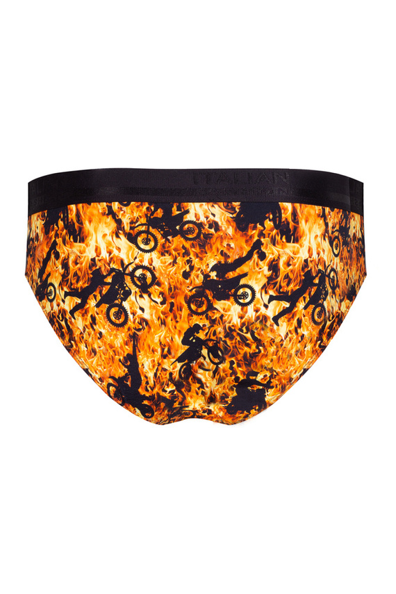 Calzoncillos Caldo hombre Moda Italiana - estampado fuego