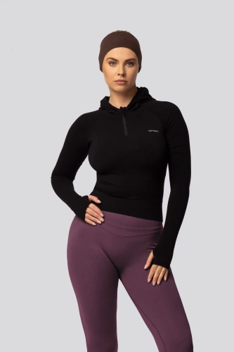Leggings push-up Spaio PRO cintura alta opacos moldeadores plum