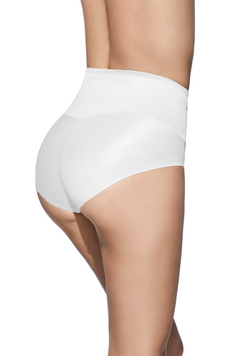 Braguitas moldeadoras Selene Control 901 blancas de talle alto, efecto alisante