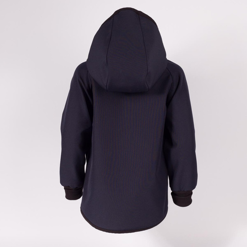 229004 Nicol Chaqueta softshell para niño con forro polar, capucha y reflectante - azul marino