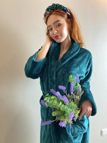 628 Albornoz largo de mujer Abigail Forex - verde