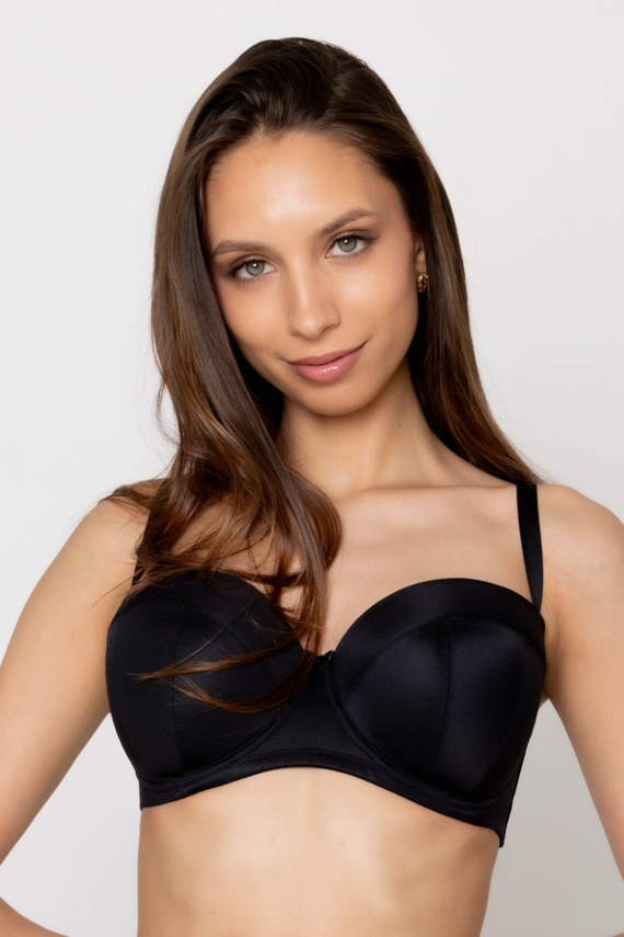 19231 Mediolano Angel sujetador bardot - push-up, tirantes removibles, banda de silicona