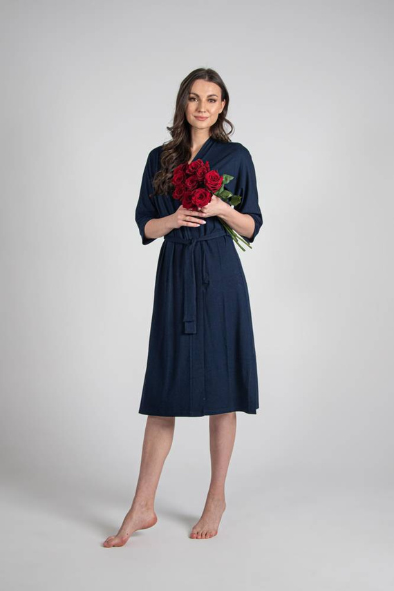 942 Visa Bata larga De Lafense - azul marino