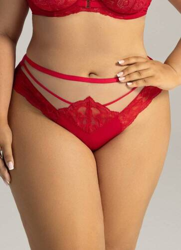 2157 Braguita de bikini para mujer AVA rojo