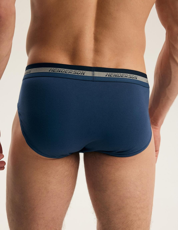 Slips para hombre Henderson Far 45787 2 unidades de algodón gris y vaquero