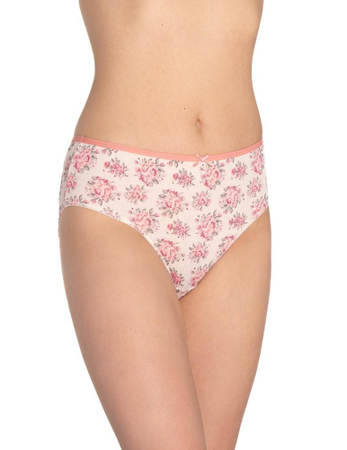 L-122BI-62 Pack de 3 braguitas Lama para mujer, algodón, corte clásico gris crudo burdeos