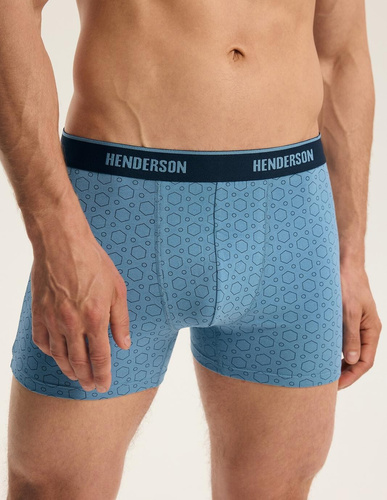 Bóxer para hombre Henderson 44515 Brex2 2 unidades de algodón con cinturilla ancha con logo