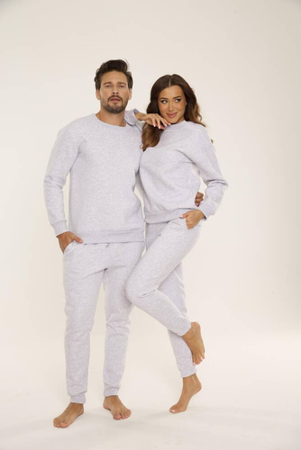 813 Indigo Chándal para hombre de De Lafense - light melange