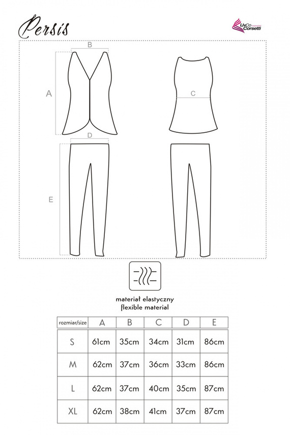 Pijama de mujer Persis LC 90042-1 LivCo Corsetti Fashion