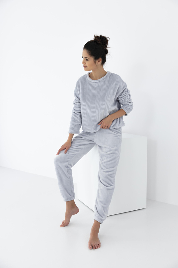 Pijama de mujer Esme Soft Sensis - gris