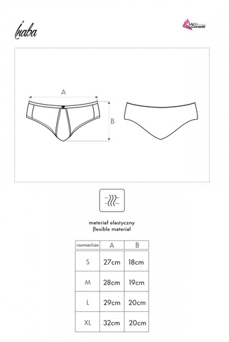 Inaba Blanco LC 6055 LivCo Corsetti Fashion bragas de mujer - blanco