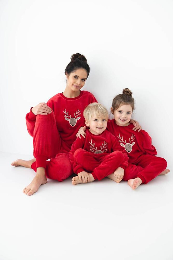 Sensis Harriet Pijama de señora - rojo