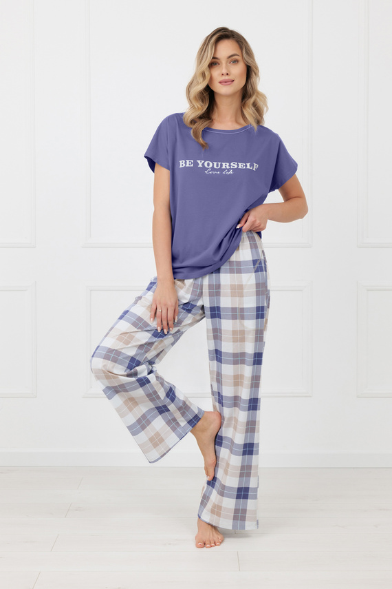 Pijama mujer Rima Italian Fashion 100% algodón pantalón largo