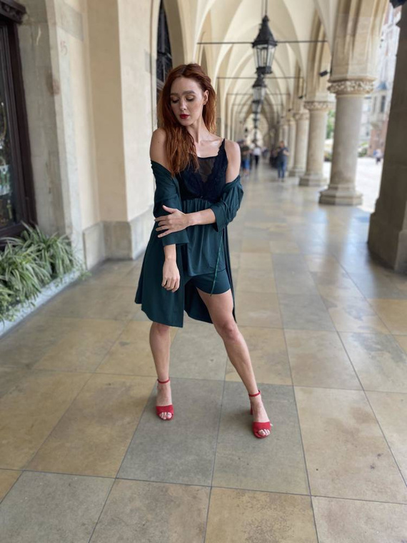 612 Artemise Pijama de señora Forex - verde