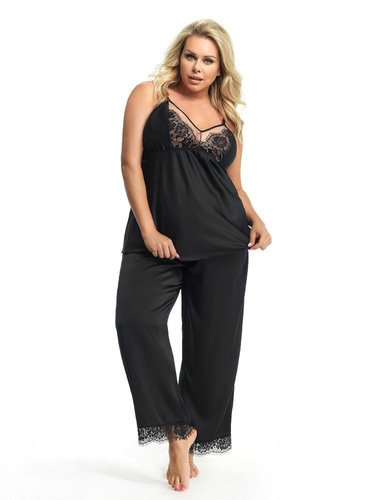 K 600 Good Night Pijama de mujer Gorsenia - negro