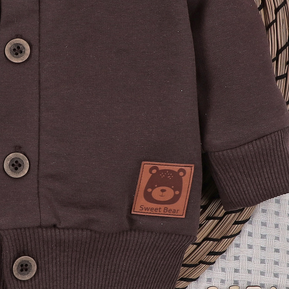 ABN-5615 Sudadera infantil Little Dreamers Nini de algodón orgánico - comodidad, sostenibilidad, respetuosa con el medio ambiente