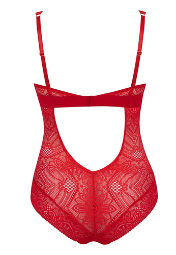 Body Desire rojo mefemi by Nipplex – body de encaje sin aros