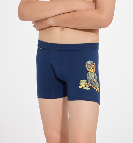 Cornette Kids Boy 700/158, 701/158 Gangsta 2 bóxers infantiles de algodón con estampado