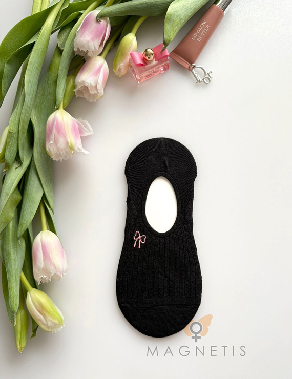 Calcetines invisibles mujer YN-251131 Magnetis – viscosa con silicona en el talón