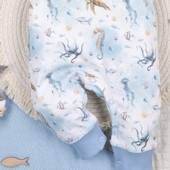 ABN-5452 Rampas para bebé Sea Of Joy Nini - algodón orgánico, cómodos botones a presión