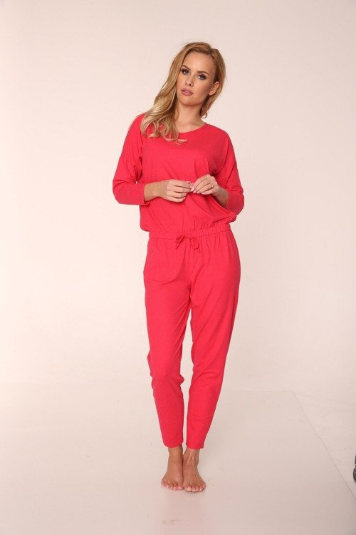 305 Paula Traje de pijama para mujer - Frambuesa