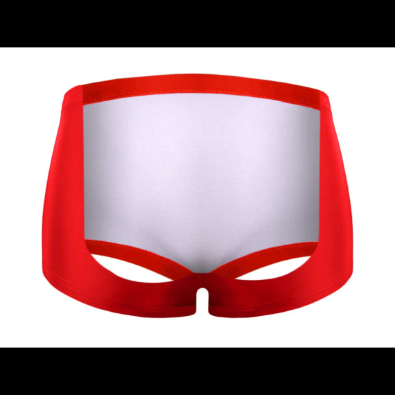 Sesto Senso DS01 Bañador corto deportivo para mujer de secado rápido rojo