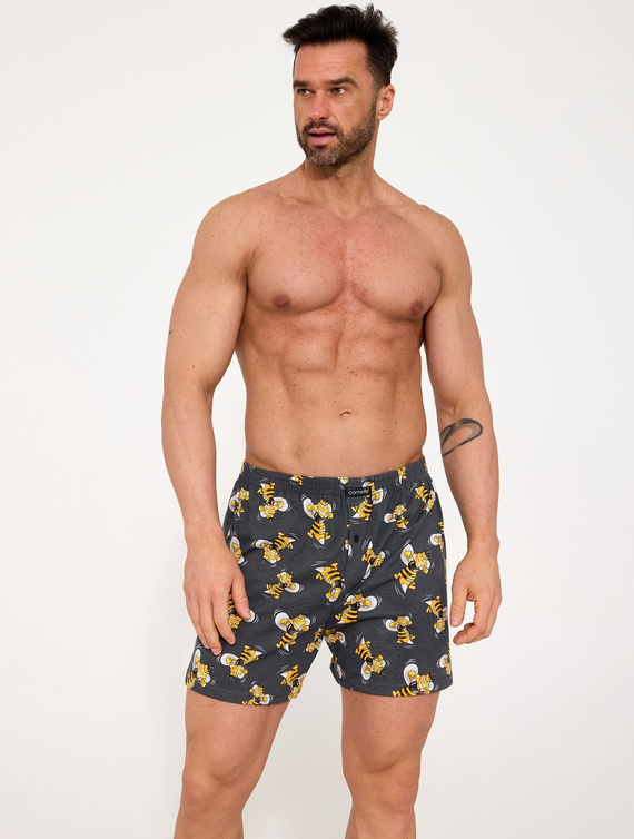 001/187 011/187 Calzoncillos Hornet Cornette Classic para hombre - 100% algodón, corte holgado, abertura con botón, comodidad diaria