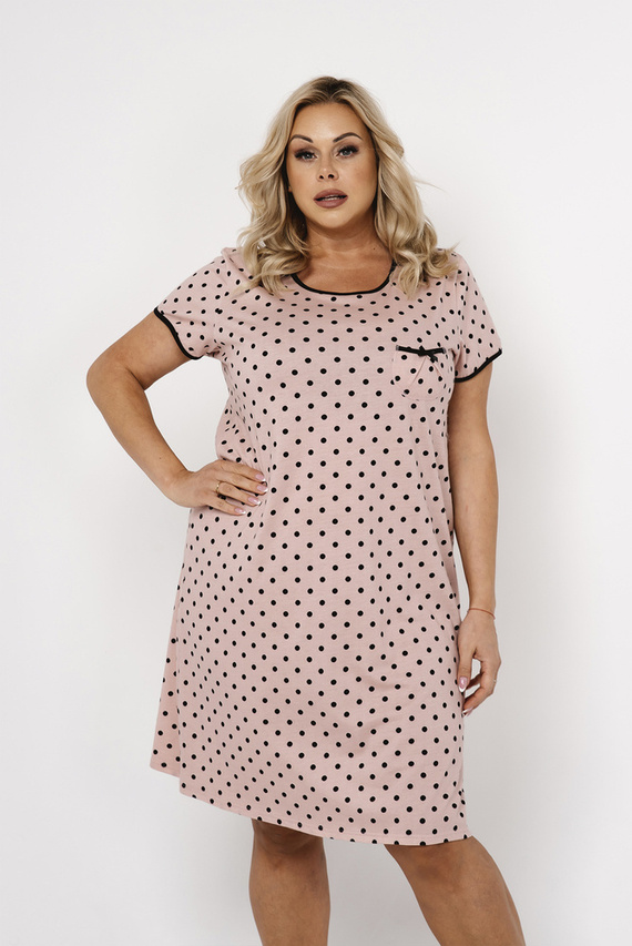 Bonilla camisón manga corta Moda Italiana - estampado