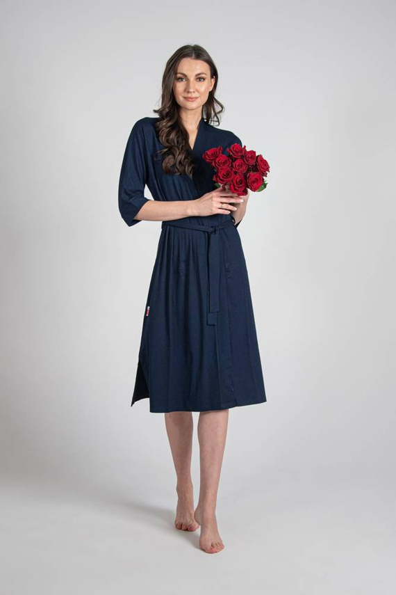 942 Visa Bata larga De Lafense - azul marino