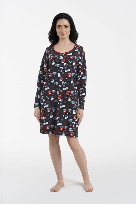 Makala camisón Moda Italiana - estampado