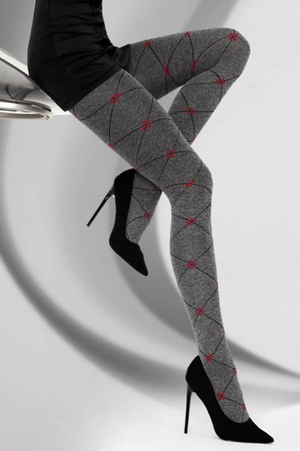 Pantys Lirana 40 den Melange/Rojo LivCo Corsetti