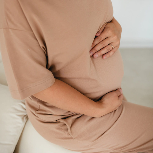 Eevi for Women Camiseta oversize beige - algodón y modal | Minimalista, cómoda