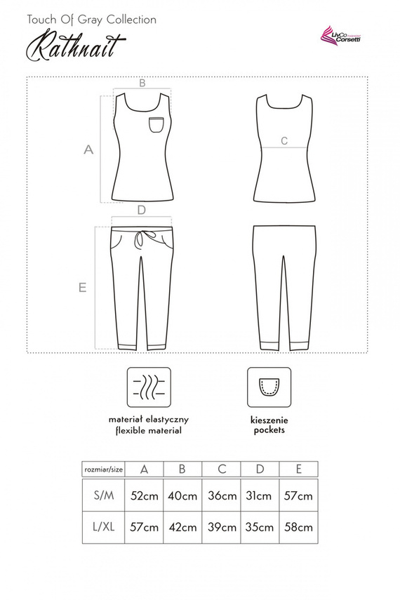 Rathnait LC 90372 Conjunto mujer LivCo Corsetti Moda