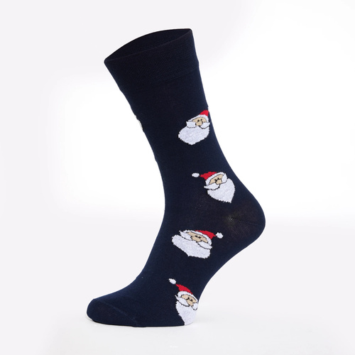 Cornette Gift 914/06 conjunto masculino navideño bóxers y calcetines Papá Noel reno