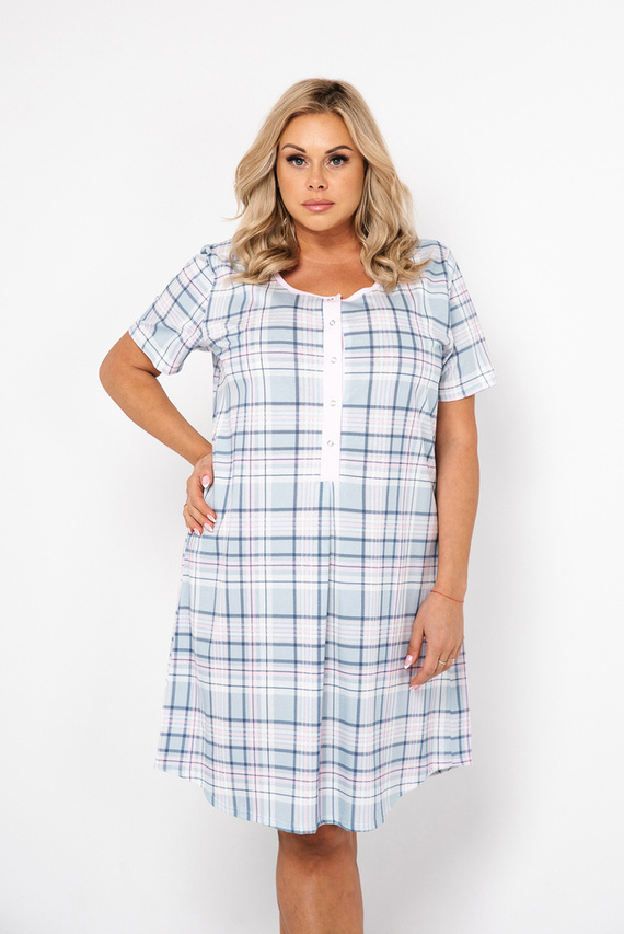 Allison camisón manga corta Moda Italiana - estampado