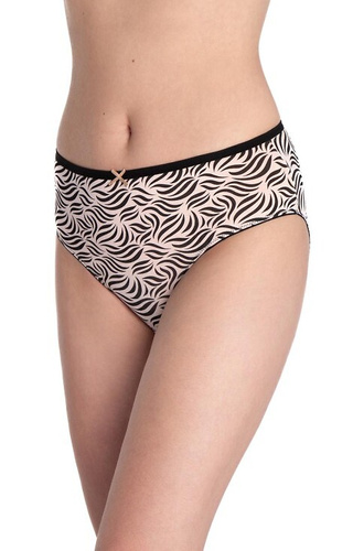 L-122BI-64 Braguitas de bikini de algodón para mujer, clásicas, paquete de 3