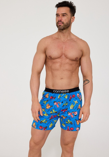 001/187 011/187 Calzoncillos Hornet Cornette Classic para hombre - 100% algodón, corte holgado, abertura con botón, comodidad diaria