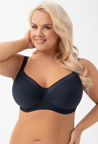 K 974 Anika Gorsenia azul marino - Sujetador con aros, suave, estable y cómodo