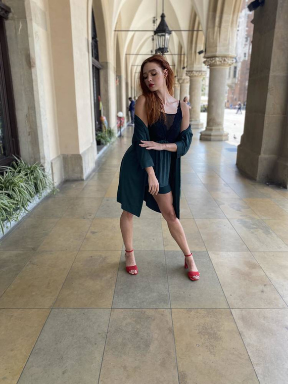 612 Artemise Pijama de señora Forex - verde