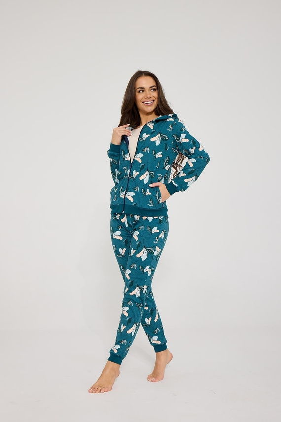 Cornette Betty 355/512 pijama de mujer 3 piezas 100% algodón marine