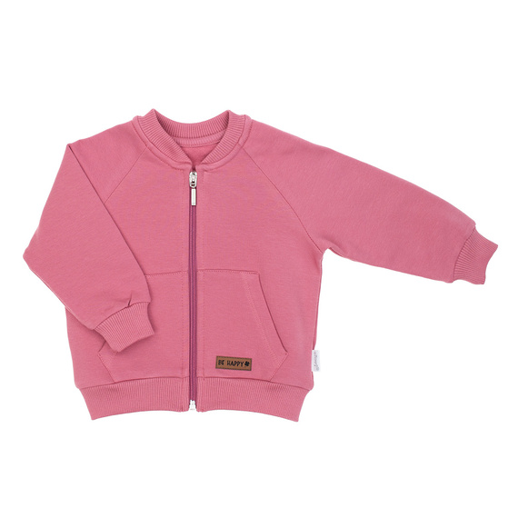 216272 Sudadera Lala Nicol - sudadera rosa con cremallera para niños, talla 62-146