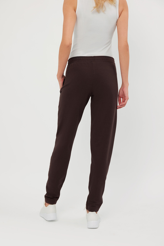 Lagos Pantalones de chándal Mujer Moda Italiana - marrón