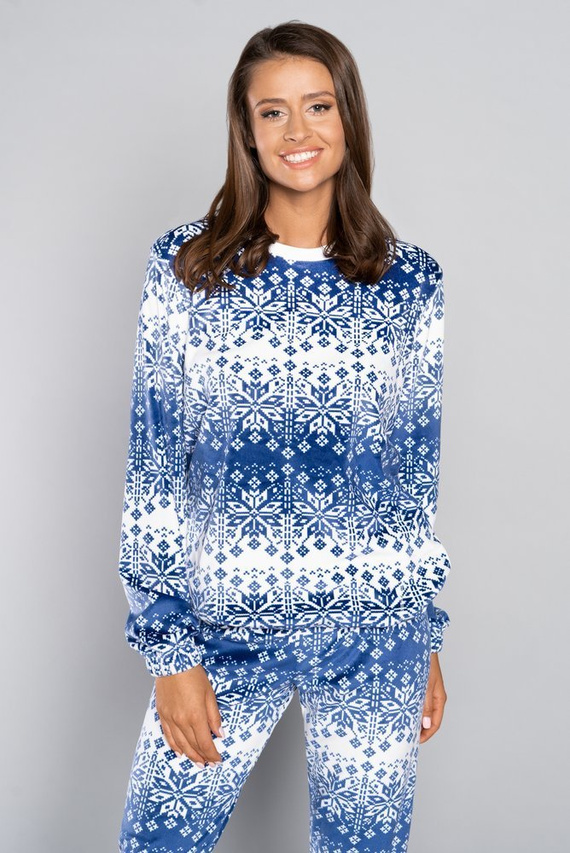 Snow Polar Conjunto Señoras Moda Italiana - gris