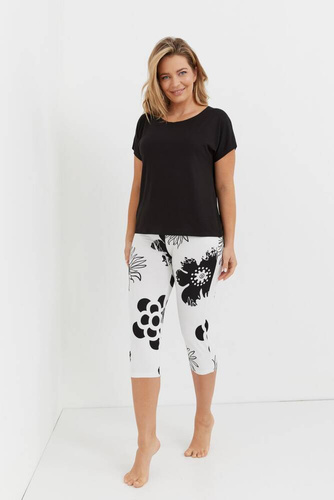 743 Pijama de mujer Elle Forex - negro-crudo