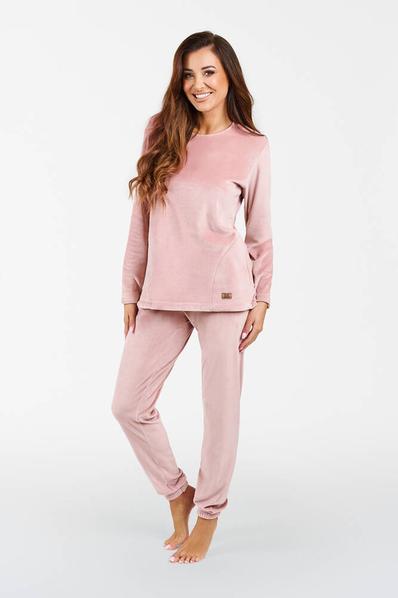 Conjunto Akara Ladies Italian Fashion - rosa empolvado