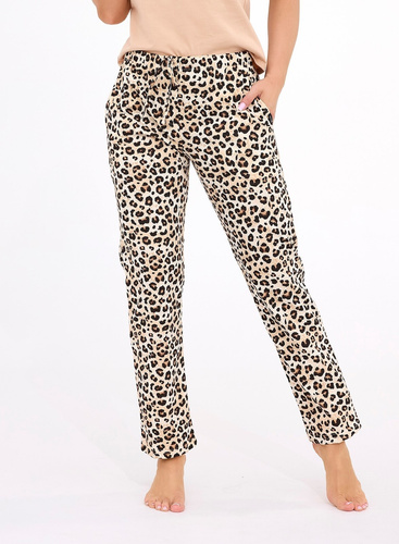 690/47 Cornette pantalón de pijama camuflaje - pantalón de dormir de algodón para mujer